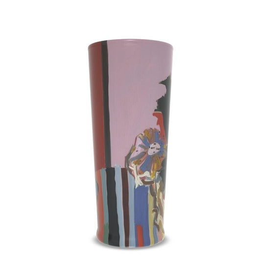 Chatoyant Glass Vase
