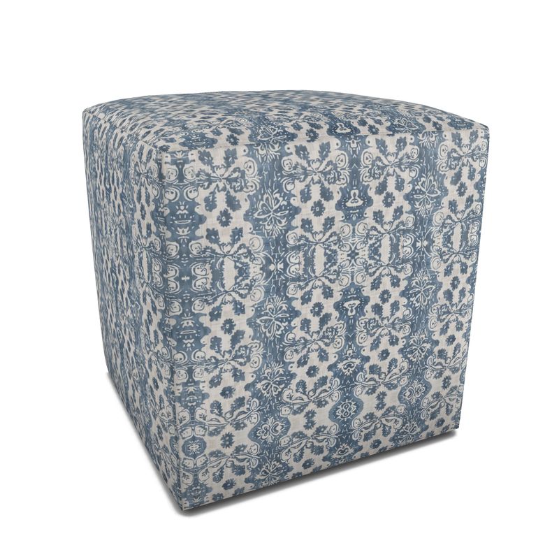 Garance Upholstered Cube Ottoman