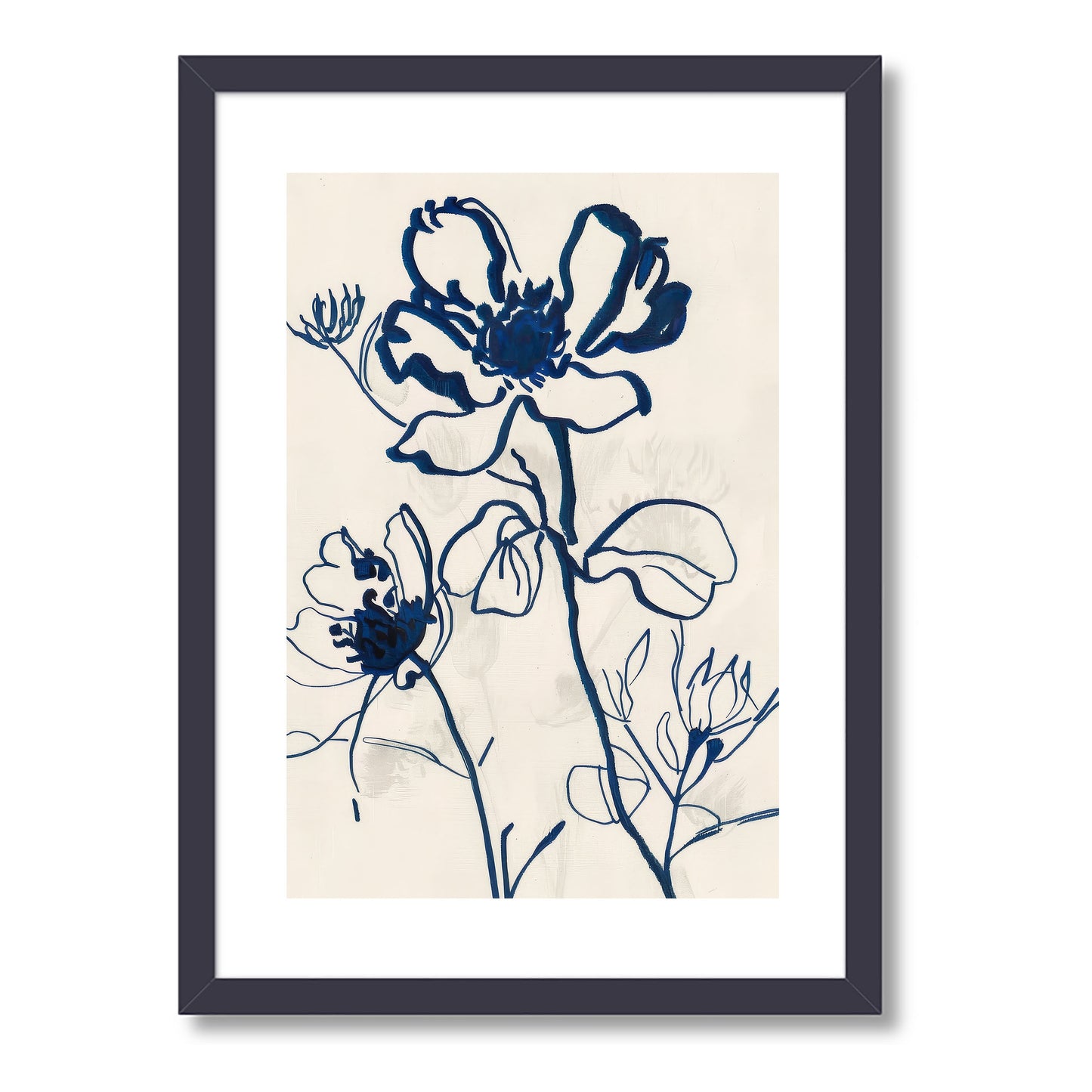 Lapis Blooms No. 1 Wall Art