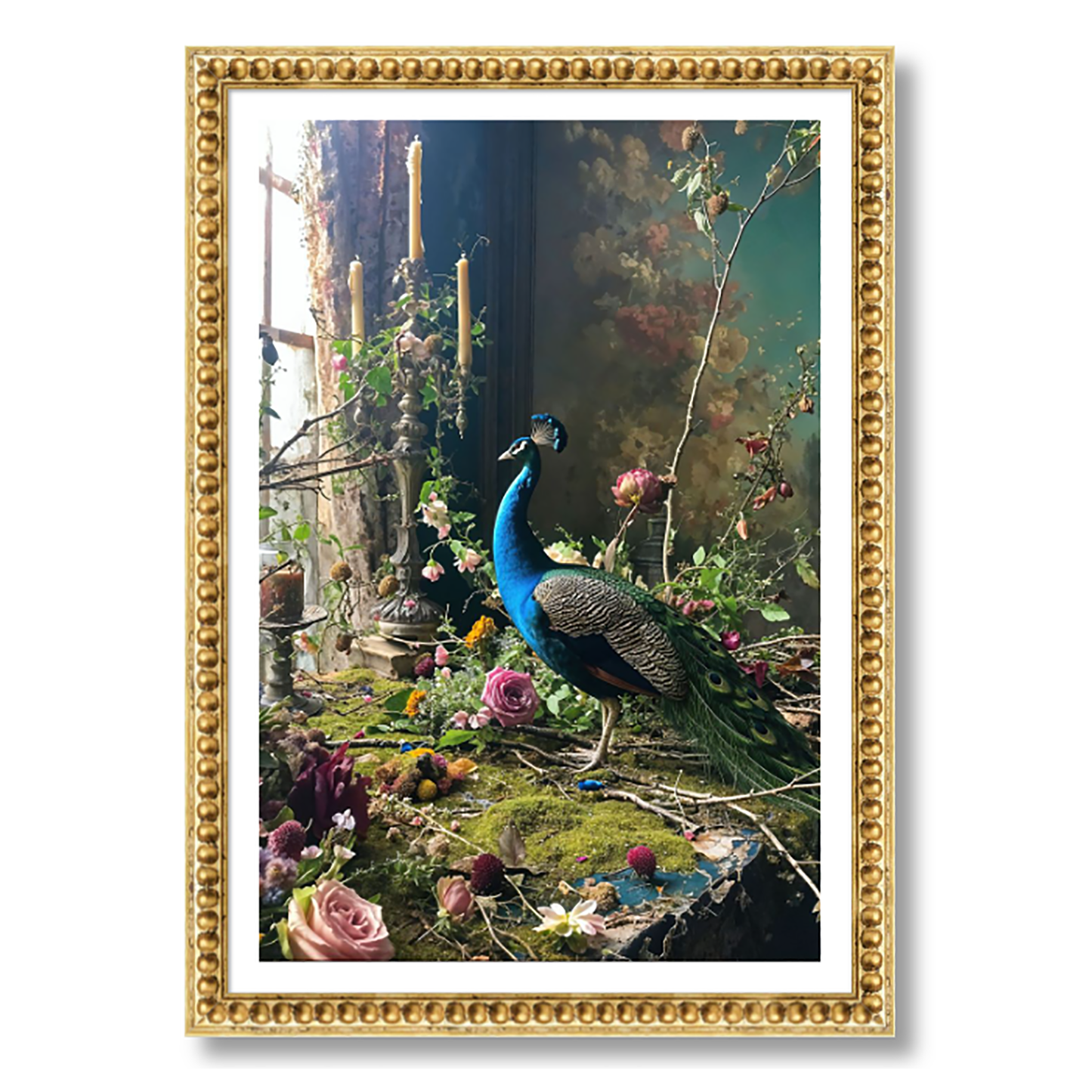 Siren Of The Gardens Wall Art