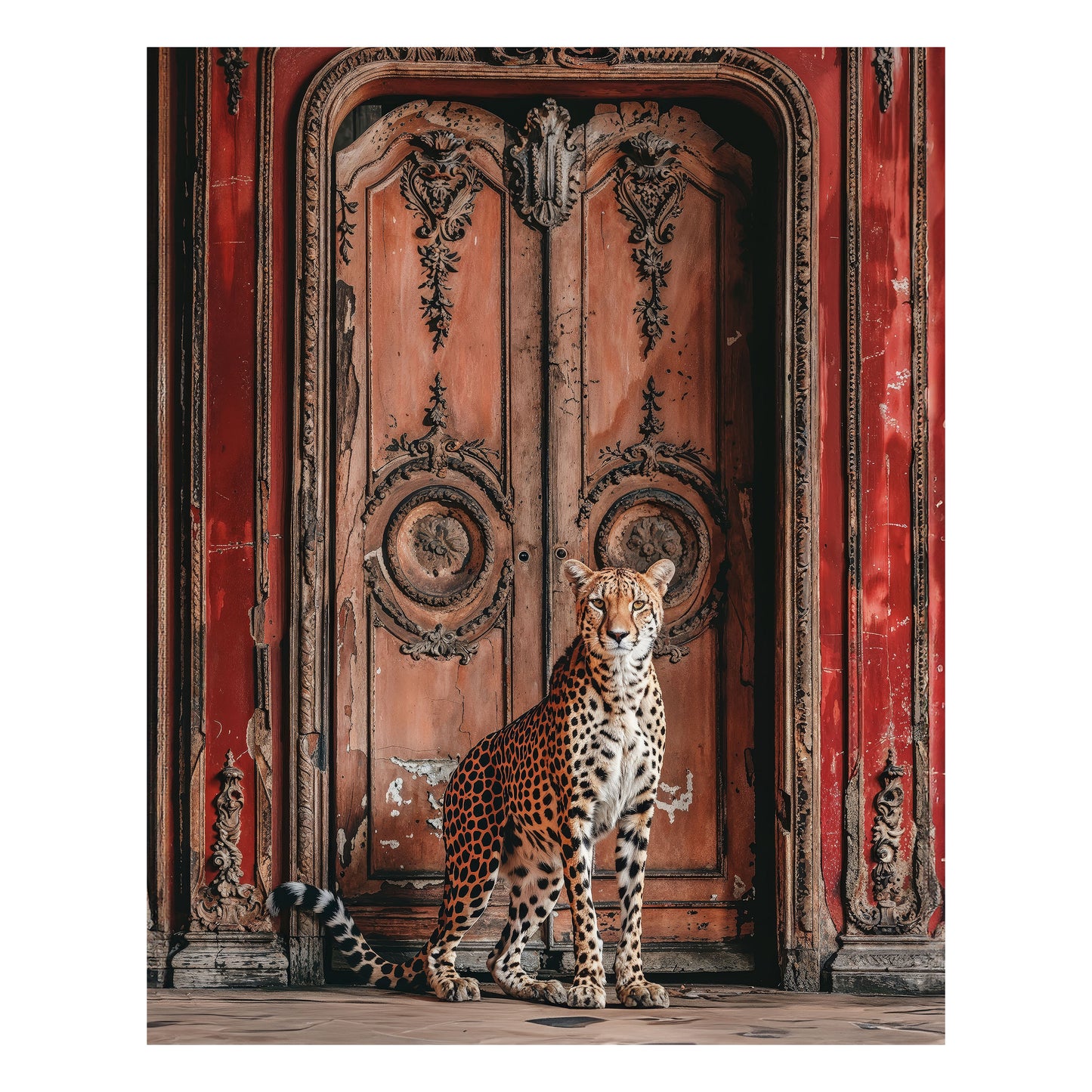 The Leopard's Vermilion Vestibule