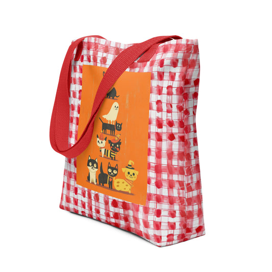 Kitty Candy Capers Tote Bag